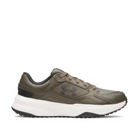Under Armour Mens Edge LTHR Trainers, Expedition Green Summit White, 40 EU