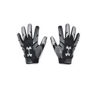 Under Armour Men's F8 Football Gloves (001) / Black / Metallic Silve