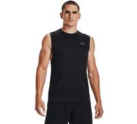 Under Armour Men's Heatgear Sleeveless Loose Fit Tank Top Shirt (Black, Small)