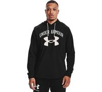 Under Armour Men's Rival Terry Big Logo Hoodie , Black (001)/Onyx White , X-Small