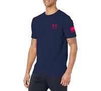 Under Armour Men's Standard Freedom Graphic Short Sleeve T-Shirt, (408) Academy / / Red, 3X-Large