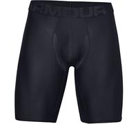 Under Armour Men's Standard Tech 9-inch Boxerjock 2-Pack, Black (001)/Beta, X-Small