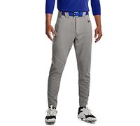 Under Armour Men's Standard Utility Straight Leg Pant 22, (080) Baseball Gray / / Black, Large
