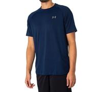 Under Armour Camiseta Hombre UA Tech 2.0 Manga Corta Azul (Academy/Graphite 408) XL