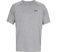 Under Armour Men's Tech 2.0 Short Sleeve T-Shirt - White / / Overcast Gray - 3XL