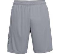 Under Armour Men's Tech Graphic Short, Steel/Black, XS