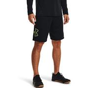 Under Armour Men's Tech Graphic Shorts , Black (008)/High-Vis Yellow , Medium