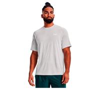 Under Armour Men's Velocity Jacquard Short Sleeve T Shirt, (014) Halo Gray / / White, Small