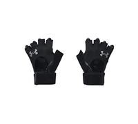 Under Armour Men's Weightlifting Gloves Guantes sin dedos para hombre, guantes de hombre para entrenar, color negro/negro/gris campo