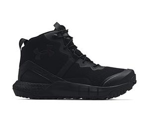 Under Armour Micro G Valsetz Leather WP 3024334-001, Mens Tactical Boots,Trekking Shoes, Black, 40,5 EU