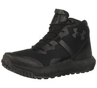 Under Armour Micro G Valsetz Mid - Botas militares y tácticas para hombre, Negro (001)/Negro, 9 Wide