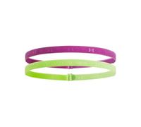 Under Armour Mini diademas ajustables para mujer (665) morado óptico/verde morph talla única