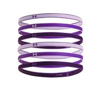 Under Armour Mini diademas para mujer, paquete de 6, (535) morado salado/lujoso/lujoso, Talla única