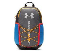 Under Armour Mochila Hustle Sport 6.0, (003) Negro/Negro/Plateado Metálico, talla única