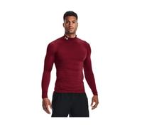 Under Armour Mock de compresión ColdGear para hombre, cardenal (625)/blanco, Medium