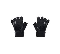 Under Armour Guantes para levantamiento de pesas sin dedos para hombre Negro/negro/gris campo XL