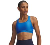 Under Armour Mujer Crossback Mid Bra, Sujetador Deportivo de sujeción Media para Ciclismo, Gimnasio y Entrenamiento con Pesas, Top Deportivo con Copas extraíblesBlue Atlantis / / Washed Navy,MD