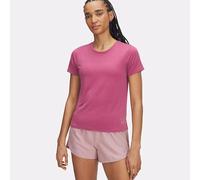 Under Armour Mujer Launch Short Sleeve, Camiseta transpirable de manga corta para correr y correr, Camiseta deportiva con detalles reflectantes para una mayor visibilidadFuchsia Dusk / / Reflective,XL