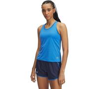 Under Armour Mujer Launch Singlet, Chaleco para Gimnasio, Entrenamiento y Running, Chaleco Deportivo Ligero para Correr con Espalda clásica Estilo racerBlue Atlantis / / Reflective,MD