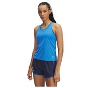 Under Armour Mujer Launch Singlet, Chaleco para Gimnasio, Entrenamiento y Running, Chaleco Deportivo Ligero para Correr con Espalda clásica Estilo racerBlue Atlantis / / Reflective,SM