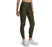 Under Armour Mujer Tech Hi Ankle Leg, leggings deportivos hasta el tobillo súper ligeros, pantalones de gimnasio elásticos con cinturilla antideslizante y bolsillo lateralExpedition Green / / White,XS
