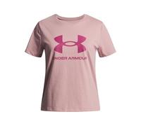 Under Armour Mujer Tech Play Up Shorts, Pantalones Cortos Deportivos Suaves y Ligeros, Pantalones Cortos de Entrenamiento y Gimnasio con Bolsillos y Cintura bajaTourmaline Pink / / Fuchsia Dusk,YMD