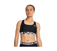 Sujetador deportivo Under Armour HeatGear Mid Branded - Negro / L