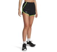 Under Armour Mujeres Fly by 3In Pantalones Cortos Cortos Cortos De Running Celeste 539 - Lila