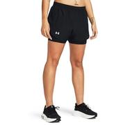 Under Armour Mujeres Fly by 3In Pantalones Cortos Cortos Cortos De Running Celeste 539 - Lila