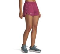 Under Armour Mujeres Fly by 3In Short Laufbekleidung Pantalones Cortos Fuchsia Dusk/Fuchsia Dusk - Rosa L