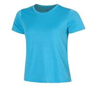 Under Armour UA Launch Shortsleeve Camiseta, Azul éter/Reflectante, S para Mujer