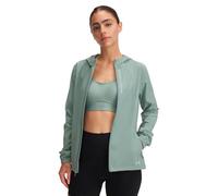 Under Armour Mujeres Outrun The Storm Jacket Laufbekleidung Chaqueta para Correr Green/Silica Green - Verde M