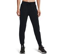 Under Armour New Fabric HG Armour Pant Pantalones térmicos para mujer, cómodos pantalones de deporte, color negro/gris azabache
