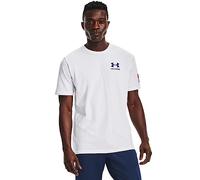 Under Armour New Freedom Flag T-Shirt Camisa, Blanco (101)/Royal, M Hombres