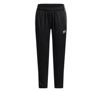 Under Armour Niña Challenger Training Pant, Pantalones de chándal cómodos con Cremallera en los Tobillos, Pantalones Deportivos Largos para Correr con bolsillosBlack / / White,YLG