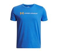 Under Armour Niña Crossback Bra, cómodo Sujetador Deportivo con Tirantes Cruzados y Detalle en Forma de Gota, Top Deportivo con Gran sujeciónBlue Atlantis / / Mod Gray,YXS