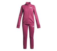 Under Armour Niña Knit Tracksuit, conjunto deportivo completo con bolsillos, sudadera y pantalón transpirable para entrenamiento, educación física y atletismoFuchsia Dusk / / White,YXL
