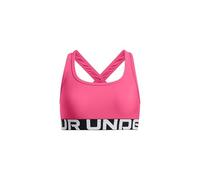 Sujetador deportivo Under Armour Crossback rosa negro niña - XL