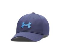 Under Armour Niño Blitzing Adjustable, gorra con visera curva para una protección solar eficaz, gorra deportiva transpirable con cierre ajustableWashed Navy / / Blue Atlantis,OSFM
