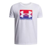 Under Armour Niño Boxed Sports Update Short Sleeve, Camiseta de Manga Corta para Entrenamiento y Ropa Informal, Camiseta Deportiva, Suave y transpirableWhite / / Royal,YSM