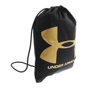 Under Armour Ozsee Sackpack, Black (006)/Metallic Gold, One Size Fits All
