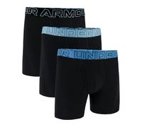 Under Armour Pack de 3 Bóxers de Algodón Performance para Hombre, Largo de Pierna de 15 cm - Transpirable, Absorbe la Humedad, Tacto Suave, Comodidad Todo el Día