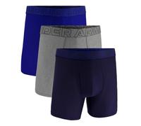 Under Armour Men's Performance Tech Mesh 6" 3 Pack Solid Boxer Briefs