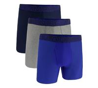 Under Armour Bóxers Tech Performance Hombre – 15 cm, transpirable, absorbe la humedad – Pack de 3