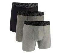 Under Armour Bóxers Tech Performance para Hombre – 15 cm, Transpirable, Absorbe la humedad – Pack 3