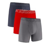 Under Armour Pack de 3 Bóxers Tech Performance para Hombre, Largo de Pierna de 15 cm - Transpirable, Absorbe la Humedad, Tacto Suave, Comodidad Todo el Día