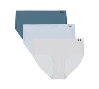 Under Armour Pack de 3 Bragas Hipster Invisible Pure Stretch para Mujer - Ajuste sin Costuras, Sin Marcas, Ultraligero, Comodidad Todo el Día