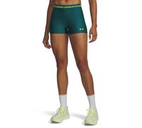 UNDER ARMOUR Pantalón corto de fitness para mujer UA HeatGear® gasolina | L