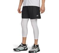 Under Armour Pantalón Corto UA Tech Woven de 7 Pulgadas para Hombre, Color Negro/Blanco - XS