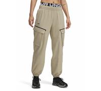 UNDER ARMOUR Pantalón de chándal cargo mujer UA Unstoppable camel | L